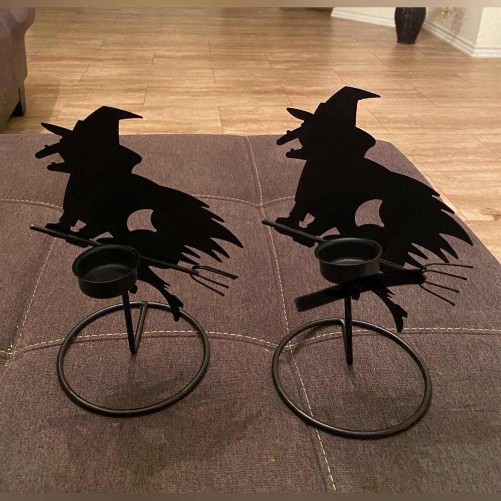 Halloween candle holders